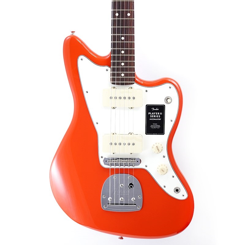 Fender MEX Player II Jazzmaster (Coral Red/Rosewood)【Fender