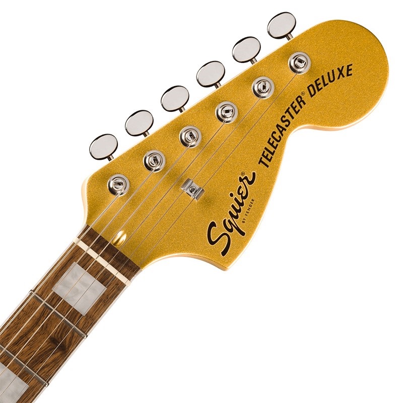 Squier by Fender Limited Edition Paranormal Troublemaker Telecaster Deluxe (Aztec Gold / Laurel Fingerboard) 画像4