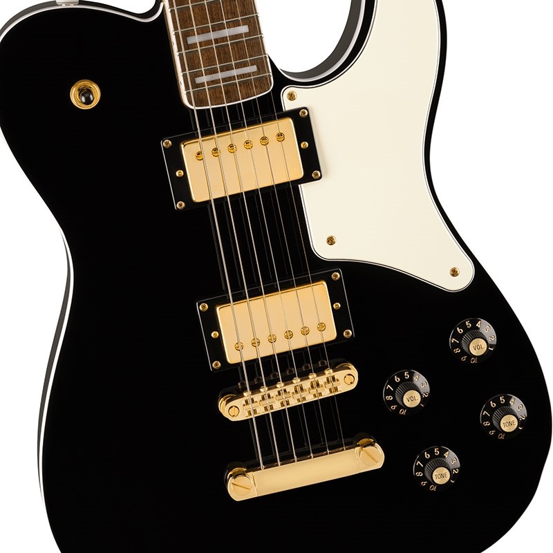 Squier by Fender Limited Edition Paranormal Troublemaker Telecaster Deluxe (Black / Laurel Fingerboard) 画像3