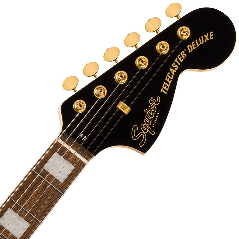 Squier by Fender Limited Edition Paranormal Troublemaker Telecaster Deluxe (Black / Laurel Fingerboard) 画像4