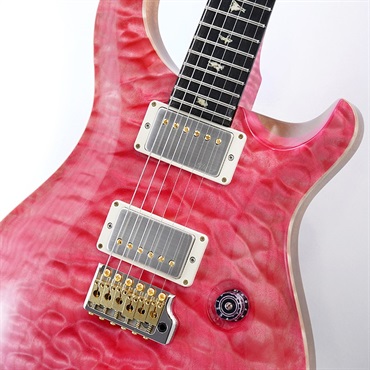 P.R.S. Wood Library Custom 24 Quilt Maple McCarty Thickness Bonni Pink (Natural Back)- Stained Neck #0380461 画像3