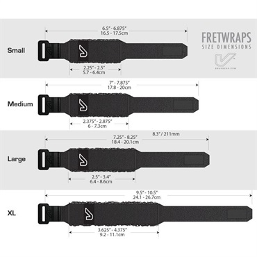 Gruv Gear FretWraps FW-1PK-PNK-LG (Pink/Large) 画像2