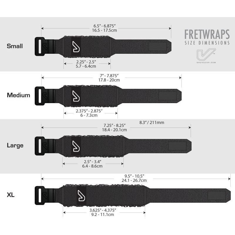Gruv Gear FretWraps FW-1PK-PNK-LG (Pink/Large) 画像2