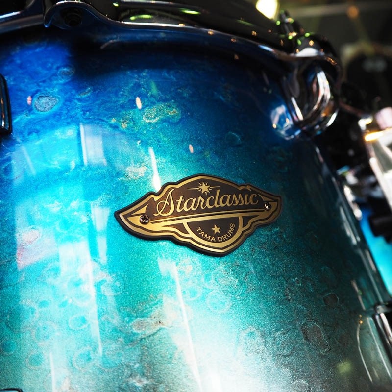 TAMA Starclassic Walnut/Birch 4pc Drum Kit - Molten Blue Ice