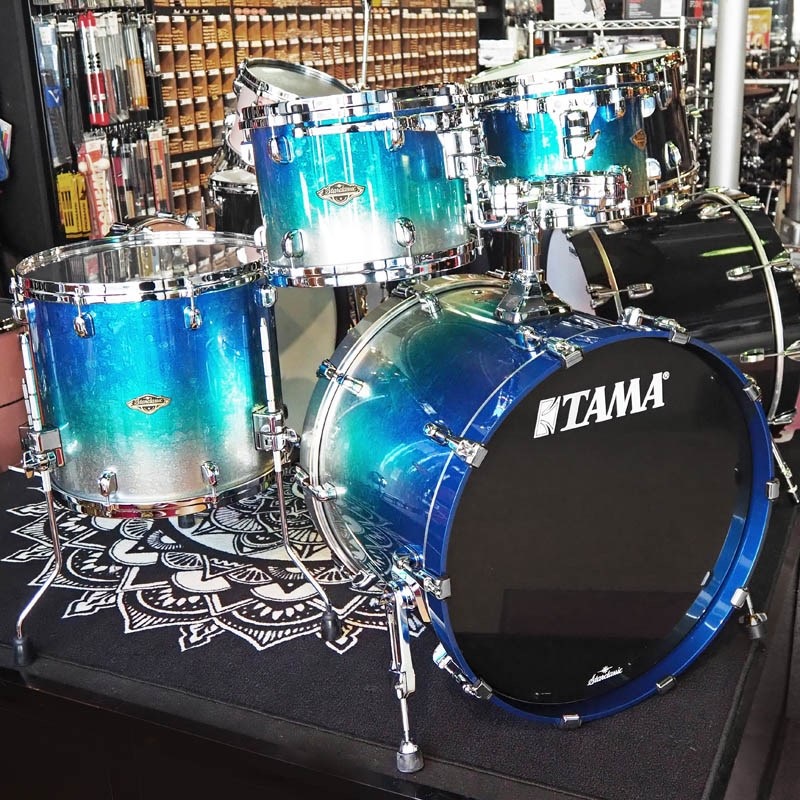 TAMA Starclassic Walnut/Birch 4pc Drum Kit - Molten Blue Ice