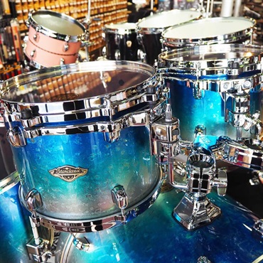 TAMA Starclassic Walnut/Birch 4pc Drum Kit - Molten Blue Ice Fade