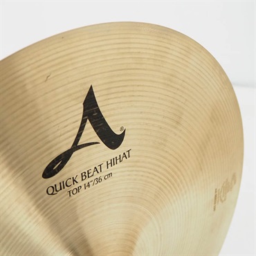 Zildjian USED 中古 A Zildjian Quick Beat HiHat 14 pair [Top:1100g/Bottom:1390g] 画像3