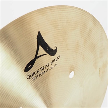 Zildjian USED 中古 A Zildjian Quick Beat HiHat 14 pair [Top:1100g/Bottom:1390g] 画像5