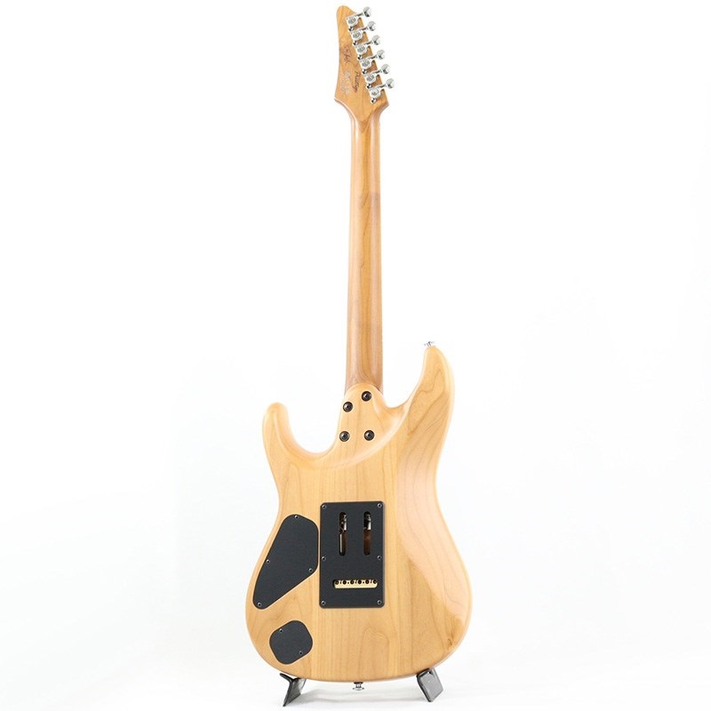 Ibanez Prestige TQM2-CUF (Charcoal Black Burst Flat) [Tom