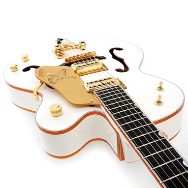 GRETSCH G6136TG Limited Edition Falcon Jr. with Bigsby (White/Ebony Fingerboard) 【数量限定！Gretsch 1883 Logo Barstool プレゼント！】 画像8
