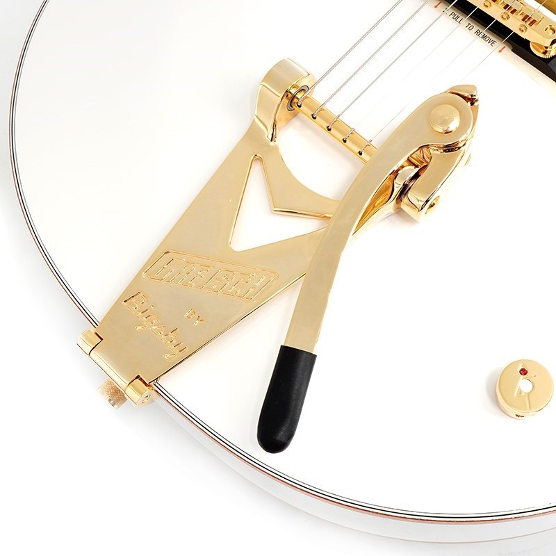 GRETSCH G6136TG Limited Edition Falcon Jr. with Bigsby (White/Ebony Fingerboard) 【数量限定！Gretsch 1883 Logo Barstool プレゼント！】 画像9
