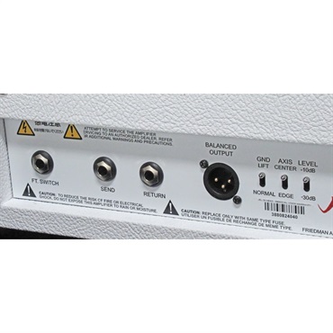FRIEDMAN JEL-20 HEAD [White Tolex]【COLOSSUS SPEAKER CABLEプレゼント！】（フリードマン） 画像4