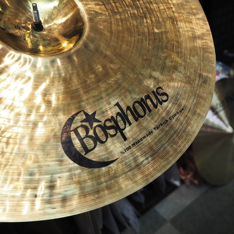 Bosphorus 【USED】 Traditional Medium Thin Crash 18 Gold Finish 