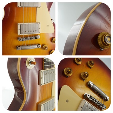 Gibson 【春得フェア】【USED】Murphy Lab 1958 Les Paul Standard Reissue Washed Cherry Sunburst Ultra Light Aged【SN. 8 21706】 画像8