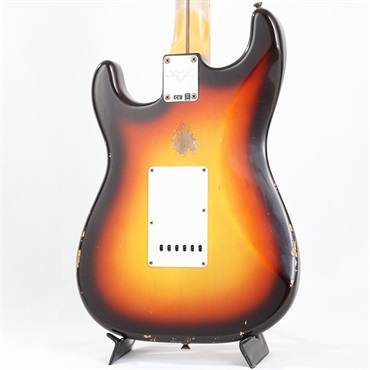 Fender Custom Shop 2022 Custom Collection 1958 Stratocaster Relic (Faded/Aged Chocolate 3-Color Sunburst) [SN.CZ577252] 【特価】 画像3