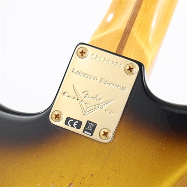 Fender Custom Shop 2023 Spring Event Limited Edition 1957 Stratocaster Relic (Faded/Aged 2-Color Sunburst w/ Gold Hardware) [SN.CZ570778] 【特価】 画像6
