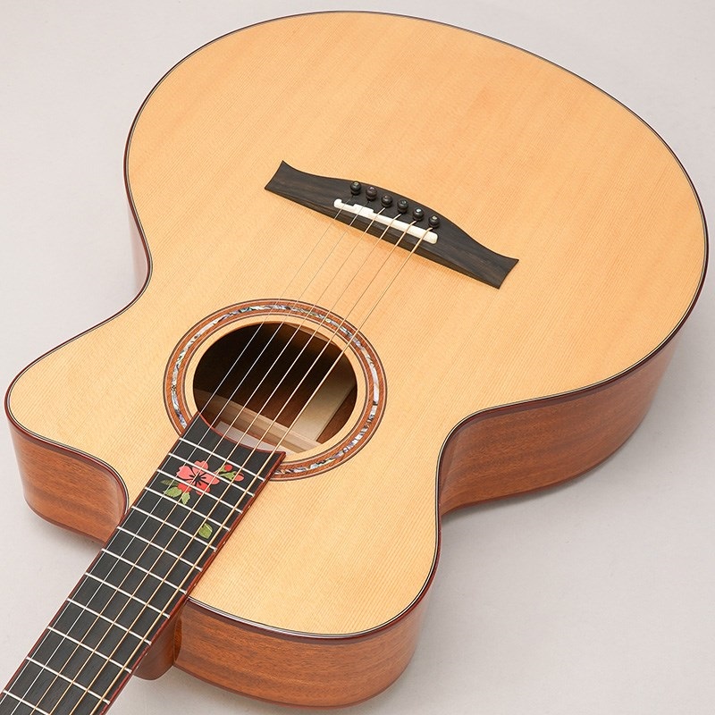 花とギター HANA TO GUITAR ホワイト レース 総柄 サロペット NAGA GUITARS HANA SERIES SSJW-16MK ナガギターズ ｜イケベ楽器