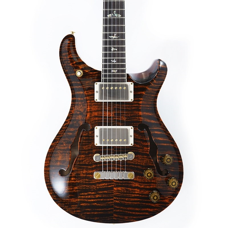 P.R.S. McCarty 594 Hollowbody II 10 Top (Orange Tiger) SN.0385733 画像10
