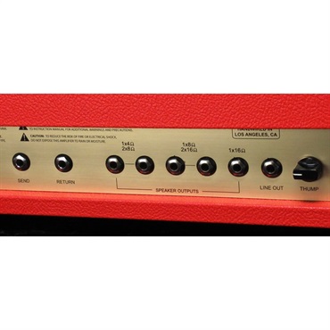 FRIEDMAN Small Box Head[Red Tolex Custom]【COLOSSUS SPEAKER CABLEプレゼント！】（フリードマン） 画像4