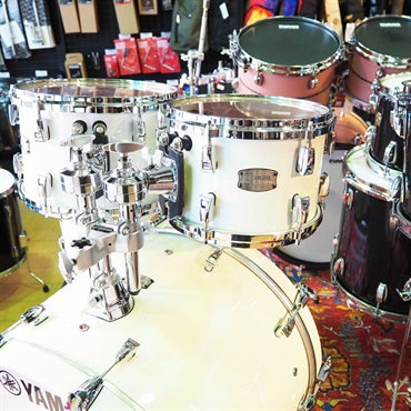 YAMAHA Absolute Hybrid Maple 4pc Drum Set [AMB2216+AMP6F3] 【BD22、FT16、TT12＆10/カラー：ポーラーホワイト（PWH）】 画像4