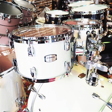 YAMAHA Absolute Hybrid Maple 4pc Drum Set [AMB2216+AMP6F3] 【BD22、FT16、TT12＆10/カラー：ポーラーホワイト（PWH）】 画像5