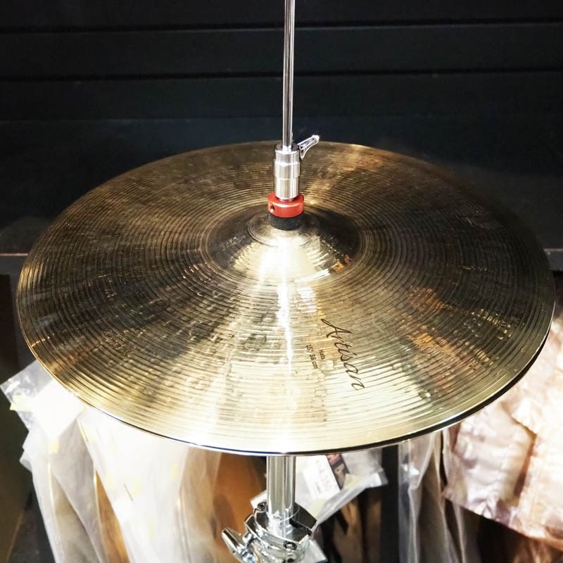 SABIAN Artisan Hats Brilliant 15 [VL-15TAH-B/BAH-B][Top:1184g/Bottom:1530g]【SABIAN選定会2024ドラステ】 画像2