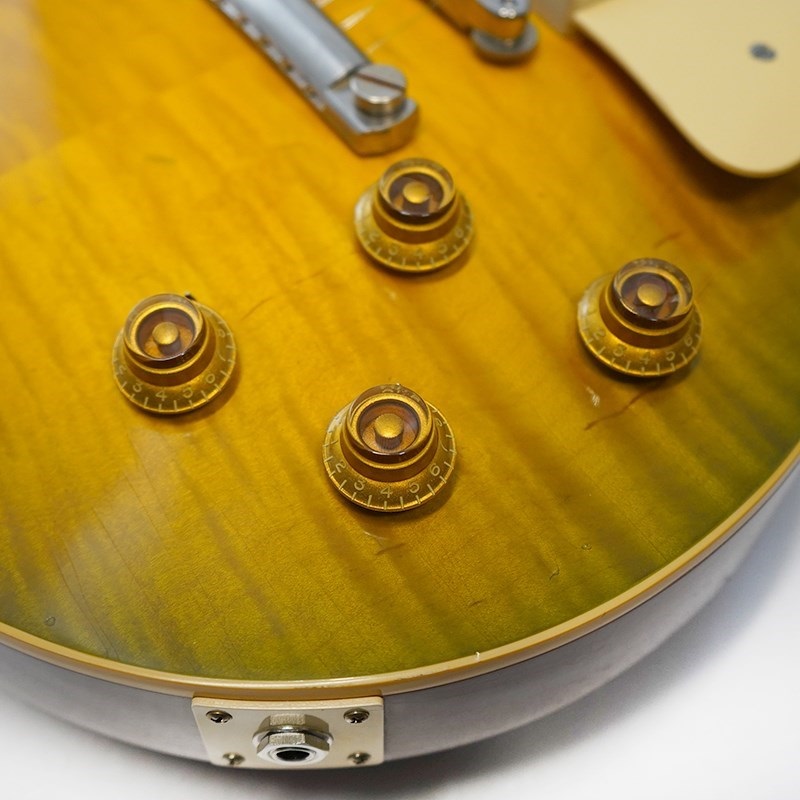 ギター Gibson 1959 Les Paul Light Aged Gibson Murphy Lab 1959 Les Paul Standard Reissue Green Lemon