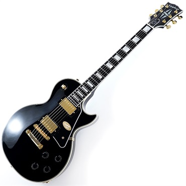Epiphone Inspired by Gibson Custom Shop Les Paul Custom (Ebony) 画像1