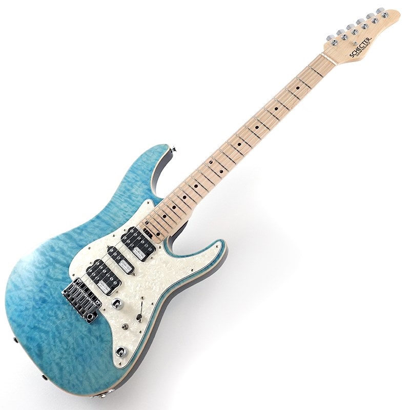 SCHECTER SD-2-24-AL-VTR (Aqua Blue/Maple) -Made in Japan