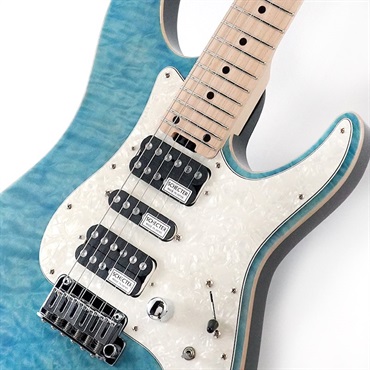 ギター SCHECTER SD-2-24-VTR-AS-MW BLUE SCHECTER SD-2-24-AL-VTR (See-Thru Blue/Rosewood) ｜イケベ楽器店
