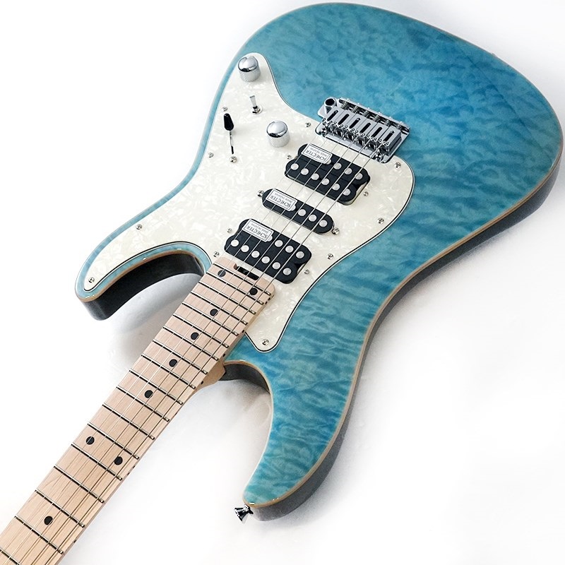 SCHECTER SD-2-24-AL-VTR (Aqua Blue/Maple) ｜イケベ楽器店オンライン