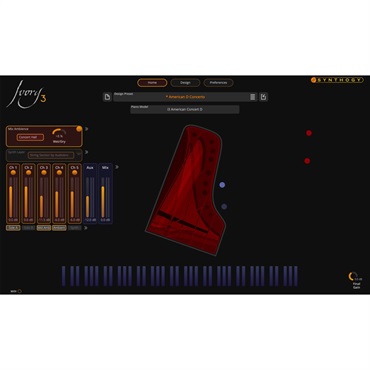 SYNTHOGY 【シンソジーホリデーセール！】Ivory 3 American Concert D (オンライン納品)(2時間以内に納品) 画像1