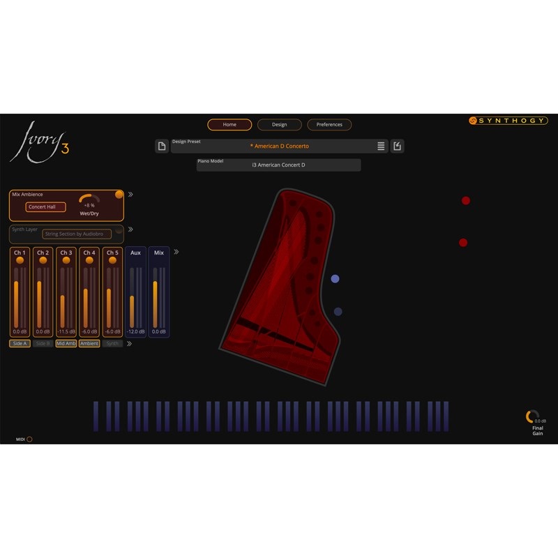 SYNTHOGY 【シンソジーホリデーセール！】Ivory 3 American Concert D (オンライン納品)(2時間以内に納品) 画像1