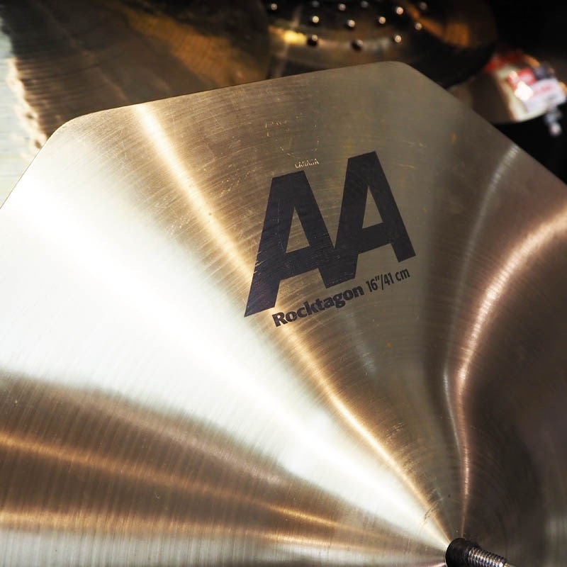 セイビアン　ロクタゴン　16インチ　　廃盤品　最終値下げ SABIAN USED 中古 AA-18RT [AA Rocktagon 18][1518g] ｜イケベ