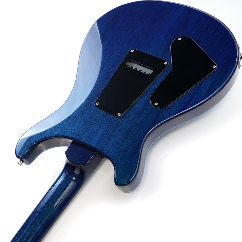 PRS Custom 24 SE エレキギター 青 PRS SE Custom24 Semi-Hollow Piezo Lake Blue エレキギター ポール