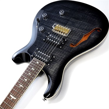 P.R.S. SE Custom 24 Semi-Hollow Piezo (Charcoal Burst P.R.S. SE Custom 24 Semi-Hollow Piezo (Charcoal Burst