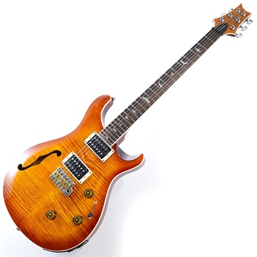 P.R.S. SE Custom 24 Semi-Hollow Piezo (Vintage Sunburst ) ｜イケベ