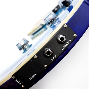 P.R.S. SE Custom 24 Semi-Hollow Piezo (Lake Blue ) 画像9