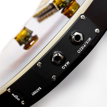 P.R.S. SE Custom 24 Semi-Hollow Piezo (Orange Tiger Smokeburst) 画像9