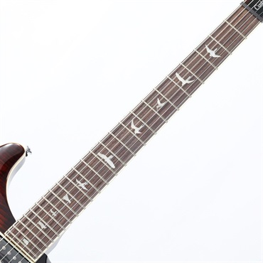 P.R.S. SE Custom 24 Semi-Hollow Piezo (Orange Tiger Smokeburst