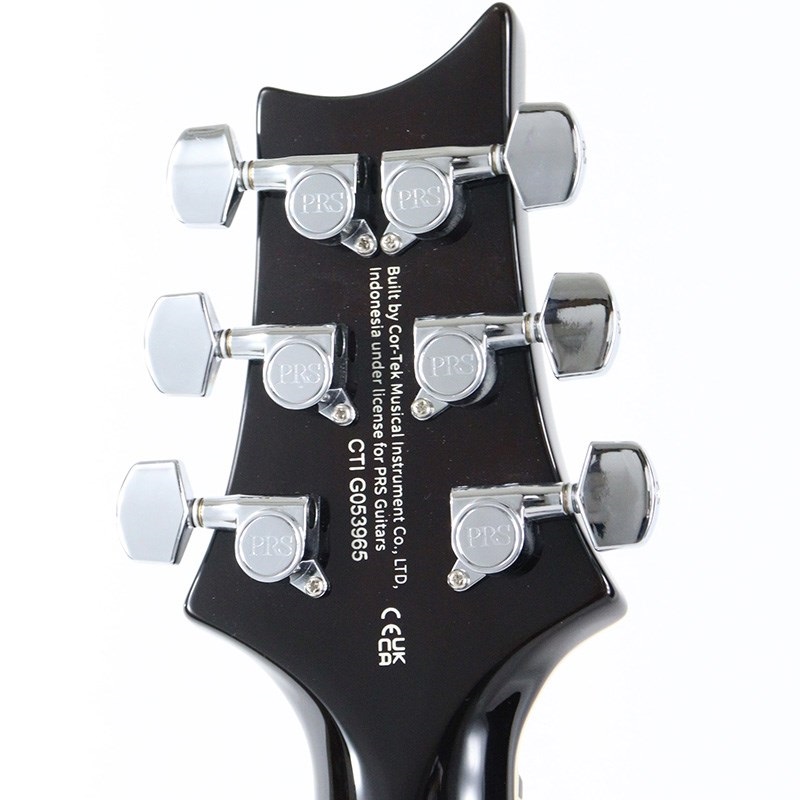 P.R.S. SE Custom 24 Semi-Hollow Piezo (Orange Tiger Smokeburst