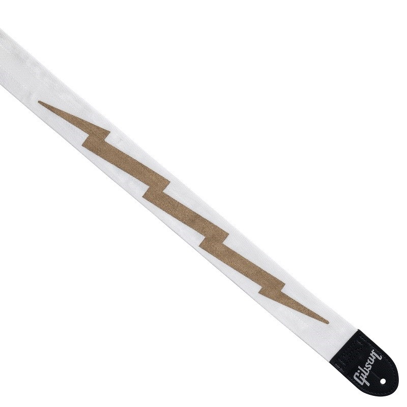 Gibson 【夏先取り大特価セール】The Lightning Bolt Seatbelt (White