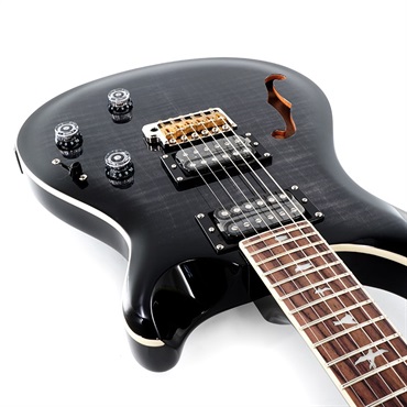 中古品　エレキソルト P.R.S. SE Custom 24 Semi-Hollow Piezo (Charcoal Burst