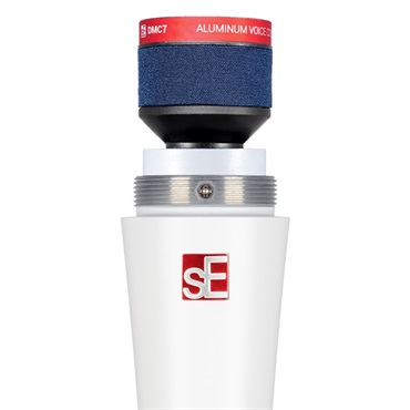 sE Electronics V7 White(ホワイト)(ダイナミックマイク)(スーパーカーディオイド)(ボーカルマイク)(超単一指向性)(エスイーエレクトロニックス) 画像2