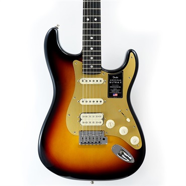 Fender USA American Ultra II Stratocaster HSS (Ultraburst/Ebony