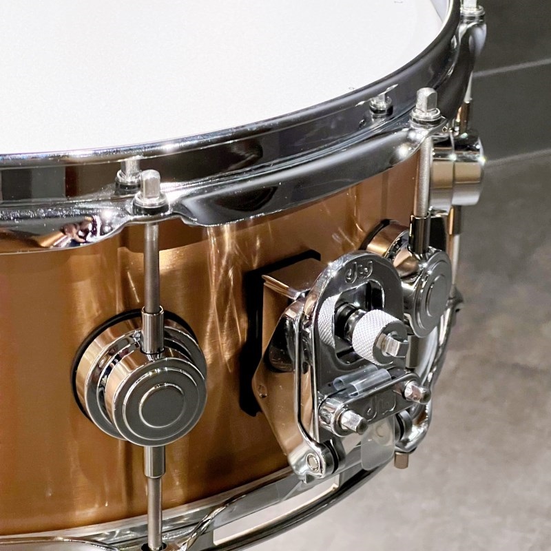 dw DRVZ5514SVC [Collector's Series Brushed Bronze Snare Drum 14