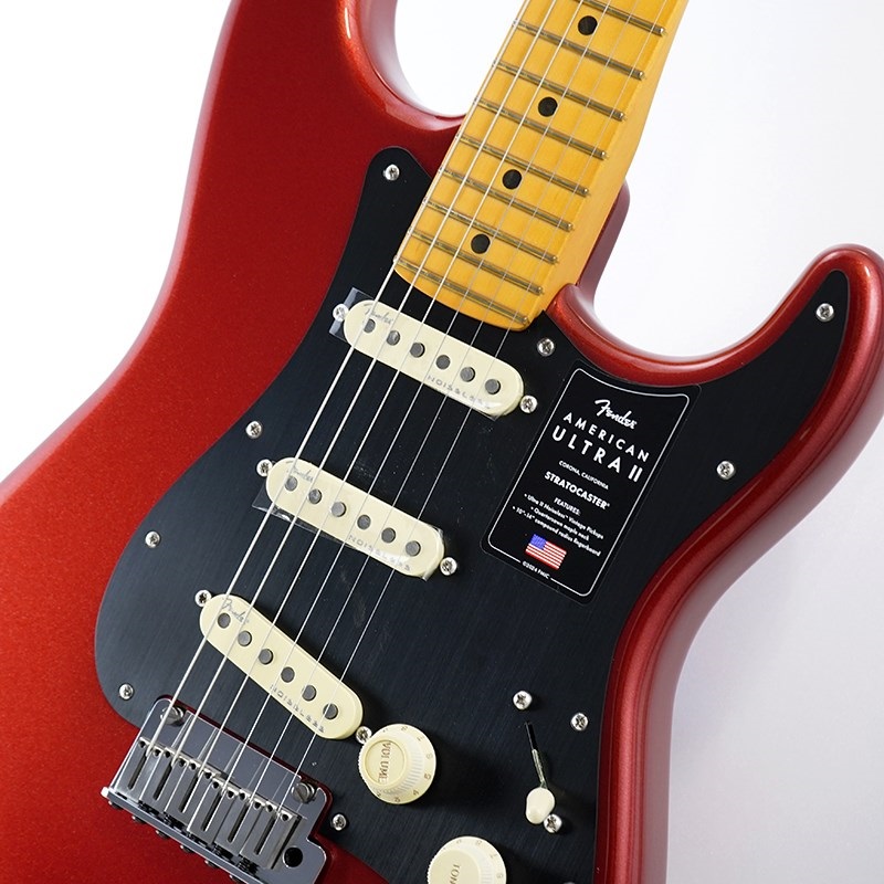 Fender USA American Ultra II Stratocaster (Sinister Red Fender USA American Ultra II Stratocaster (Sinister Red