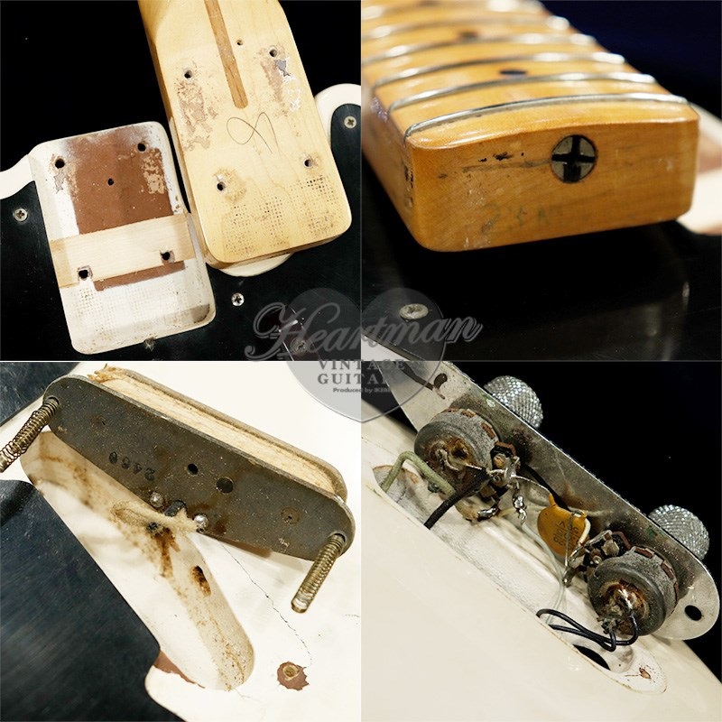 Fender USA VINTAGE Telecaster Bass '70 Refinish White/M 画像6