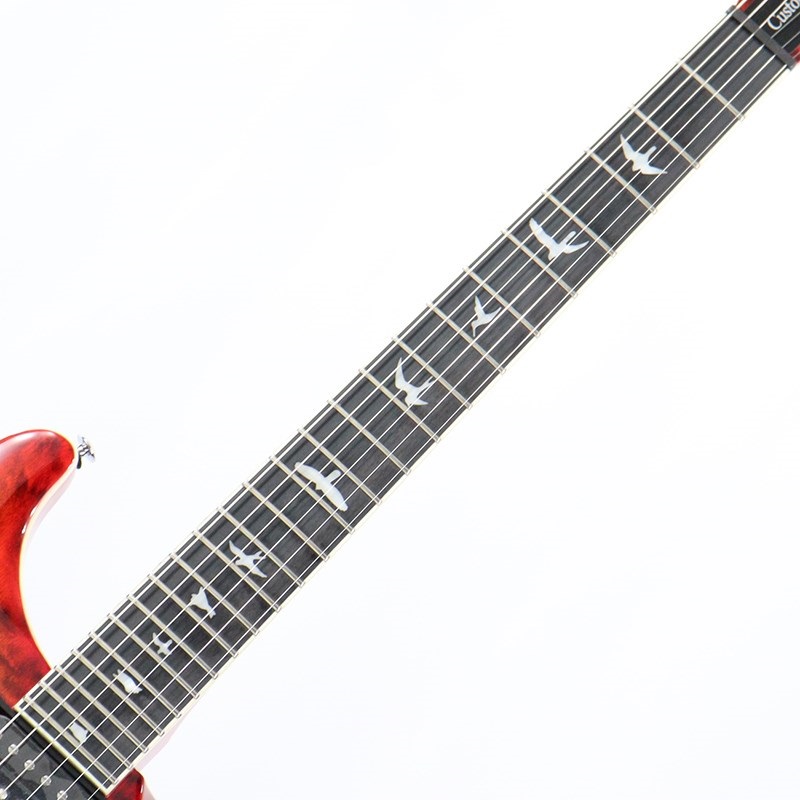 P.R.S. SE Custom 24-08 Quilt (Charcoal Cherry Burst