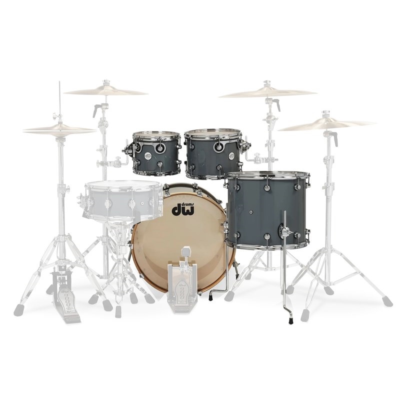 dw DDLG2214SG [Design Series 4-Piece Shell Pack / Steel Gray